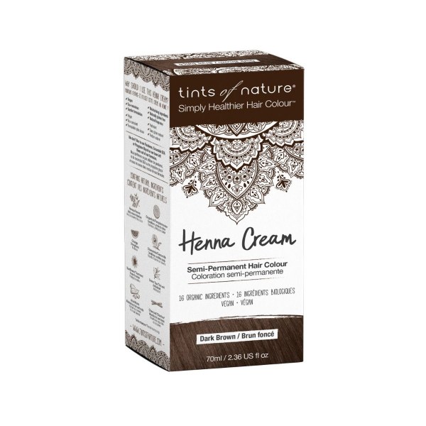 Picture of Tints of Nature: Henna Cream in Dark Brown (70ml)